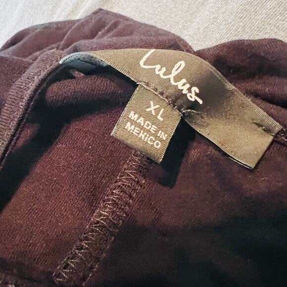 Lulus Bodysuit Black Single Shoulder Strappy - XL - Picture 4 of 4